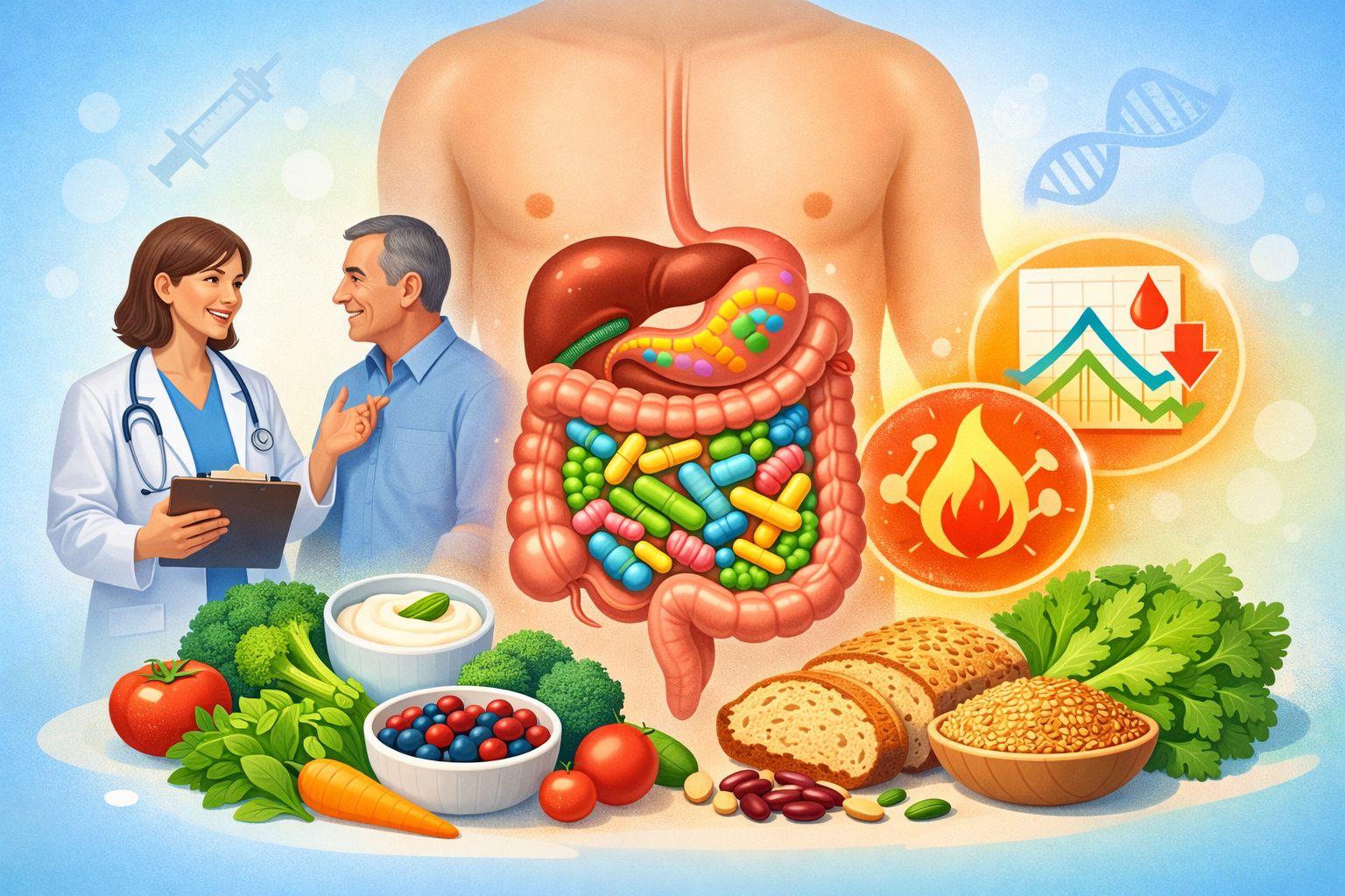 Changing Gut Bacteria: A New Way to Support Diabetes Treatment