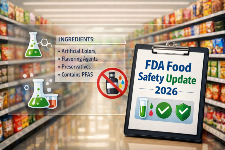 FDA Plans Tighter Control on Food Additives in 2026