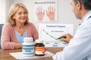 Early Methotrexate Treatment Helps Over 80% of Rheumatoid Arthritis Patients Quit Steroids