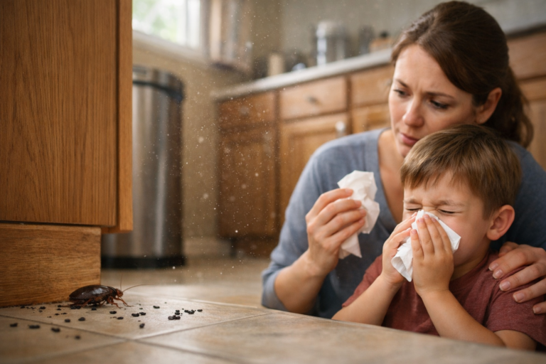 Cockroach Droppings in Your Home May Be Causing Your Allergies