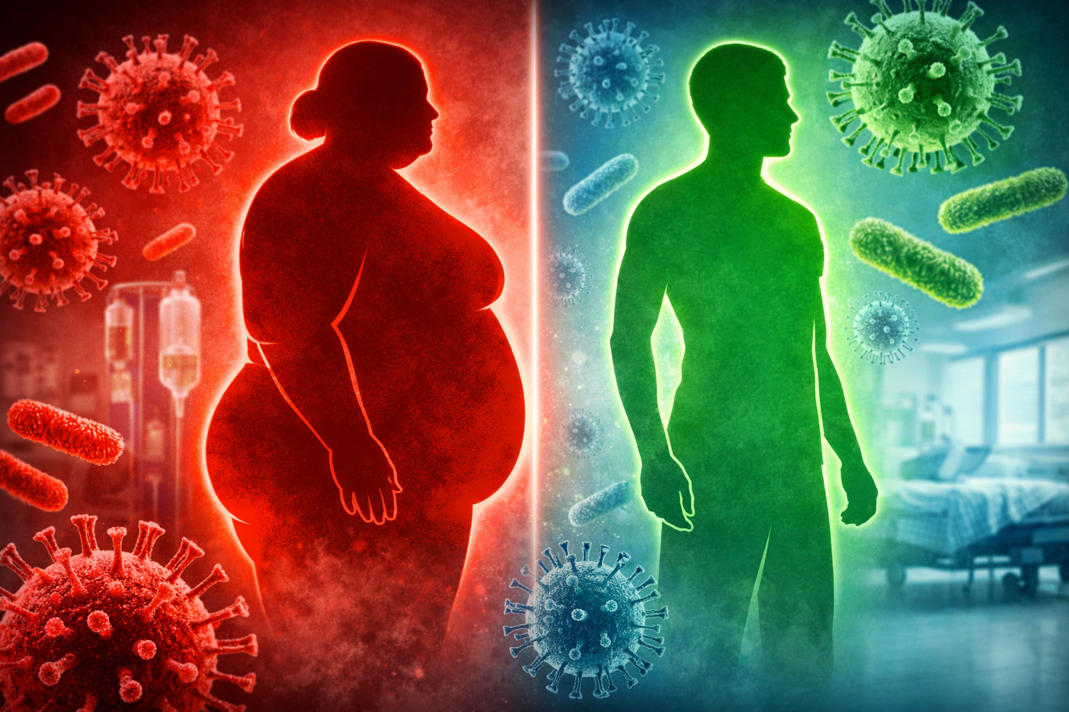 How Obesity Increases the Risk of Infection and Hospitalization
