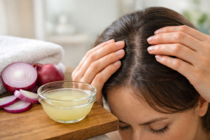 Natural Hair Regrowth: How Onion Juice May Help Thinning Hair